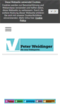 Mobile Screenshot of peterweidinger.at
